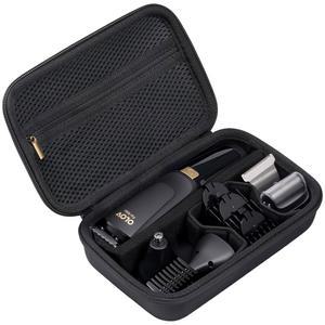 프로케이스 여행용 전기 바디 헤어 트리머용 트리머 케이스, 수염 비키니 면도기 클 용 하드 보호 가방 정리함 -블랙