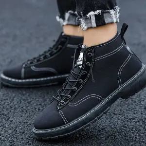 남성 캐주얼한 디자인희 스니커즈 워커 사막화 슈즈 dUf6+6rpE