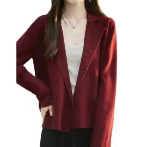 여친 니트 봄 가디건 스웨터 박시 정장넥 b 카디건 긴팔 BE1