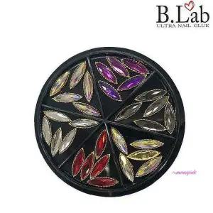 뷰랩 파츠 원반세트 큐빅 스톤 대용량 립스컬러골드jkl575