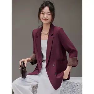 레드 여자 캐주얼 앵콜라 정장 봄가을 자켓 상의 코트 MF3