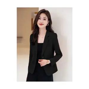 가을 여친 핑크 슬림 정장 테일러드 자켓 양복 긴팔 상의 코트 숏키 ST3