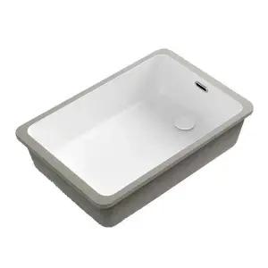 세면기 세면볼 언더볼 14인치 소형 매립 욕실 배수구포함