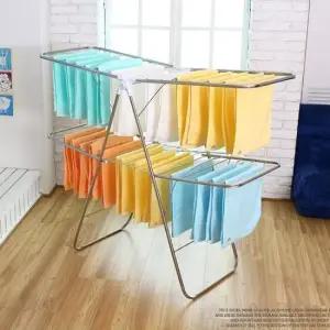 실내건조대 리빙Y형빨래건조대 2단