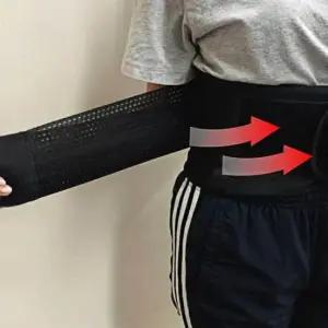 보호대 허리복대 벨트 XL 중량벨트 헬스 블랙 복압