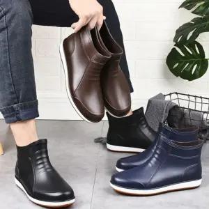 3컬러 남자레인부츠 장화 캠핑 아웃도어워커 Cuz8+9eWM