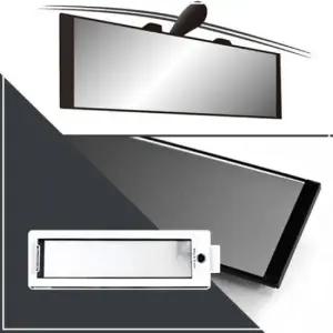 빽미러 (차량용 룸미러) 블랙라인 와이드 룸미러