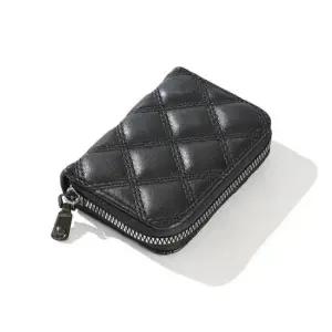 시크 블랙 엠보 쉐브론 카드지갑 동전지갑 반지갑 지퍼돌이