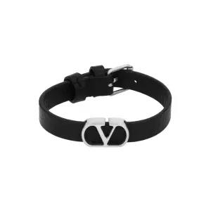 팔찌 가라바니 V로고 가죽 8Y2J0X63 GMY 0NO