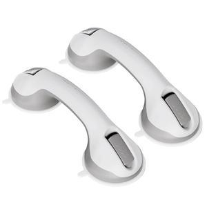 욕조와 샤워를 위한 11인치 그랩 바, 강력한 흡입력을 갖춘 2팩 샤워 핸들, 의자를 안전 시니어를 욕실