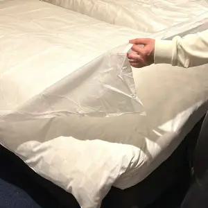여행 휴대 일회용 싱글 침대시트 세트
