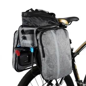 자전거 가방 거치 1개 흙받이 수납가방 백 확장 여행 대용량