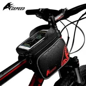 자전거 가방 장비 핸드폰거치대 프레임가방 안장백