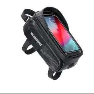 자전거 가방 방수 소지품 핸드폰 거치대 보관용 포켓