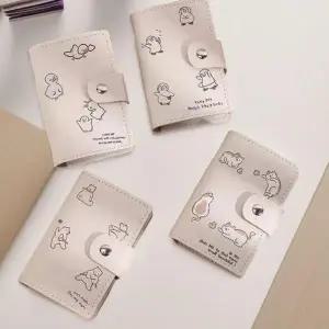 동물 지갑 4종 귀여운 캐릭터 카드수납 다용도 대용량 여자 여성