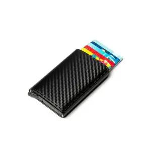 반지갑 카드홀더 튼튼한 자동 팝업 남성 카드 지갑 슬림반지갑