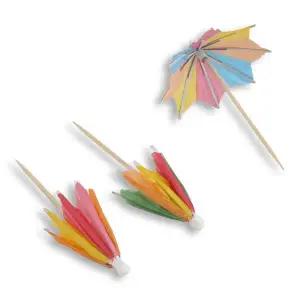 칵테일 장식 이쑤시개 비치파라솔 비치 픽 파라솔