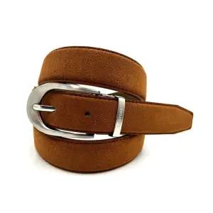 티지스톤(TZSTONE)스웨이드 라이트브라운 골프벨트 DA4