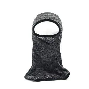 [콩심팥심]스포츠 얼굴가리개 회색 가리개 얼굴햇빛가리개