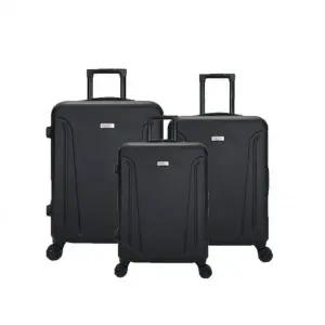 캐리어 여행용 3종 세트B (20/24/28형) (블랙) 승무원캐리어