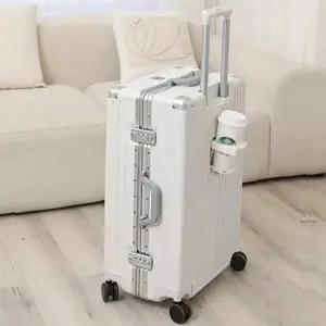 캐리어 여행용 하드 컵홀더 캐리어(26형) 승무원캐리어