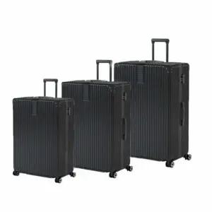 캐리어 여행용 세트C (블랙) (20/24/28형) 3종 승무원캐리어