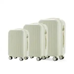 캐리어 여행용 세트A 3종 (화이트) (20/24/28형) 승무원캐리어