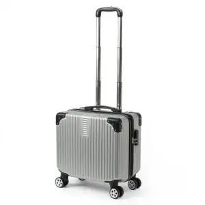 캐리어 여행용 기내반입 미니 실버 소형 가방 18형 하드