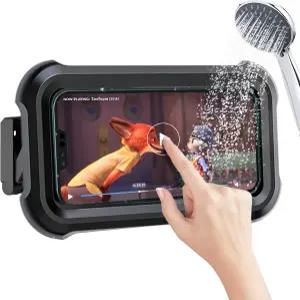 터치스크린이 장착된 480 회전 샤워기 휴대폰 홀더 방수 케이스 OLYICO 샤워 액세서리 가디언 버디 4인치 -