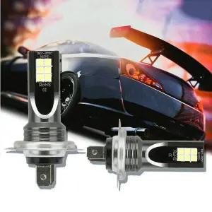 H7 110W LED 한쌍 헤드라이트 한쌍 안개등 전조등 전구