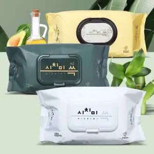 휴대용 대용량물티슈 물휴지 두꺼운엠보싱 신생아샤워 두꺼 유아센스