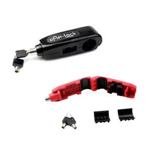 오토바이 핸들잠금장치 도난방지 열쇠 핸들락 자물쇠