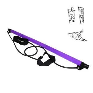 [셀러에이드]필라테스 스틱/ 전신운동 짐스틱/ 하체운동 튜빙밴드