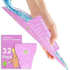여성용 CEEZEN 소변 깔때기 - 휴대용 여성 소변기, 여자 소변컵 서 , 일회용 미니 소변, 여행, 캠핑 하이킹, 축제, 레이브용