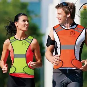 야간라이딩 반사조끼 안전조끼 야광조끼 형광조끼