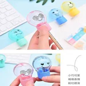 [오너클랜]연필깎이 전구 스타일 연필 아이 선물 학교 학용품