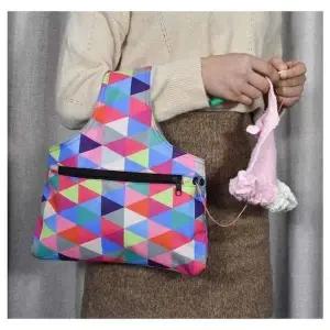 [오너클랜]니팅백 휴대용 뜨개질 바늘 가방 방수 니트 diy 공예