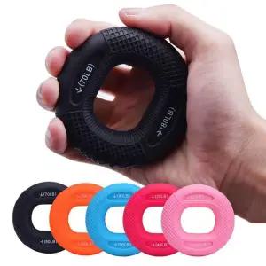 [오너클랜]핸드그립 실리콘링 팔뚝 트레이너 손목 근육 피트