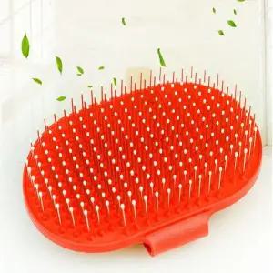 [오너클랜]애견목욕빗 강아지 고양이 목욕 브러시 모피 손질 핀