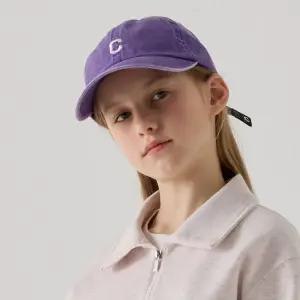 커버낫 키즈 컬리지 C로고 면 볼캡워싱 1901255