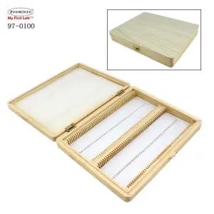 프리미어 97-0100 슬라이드 글라스박스 (목재)