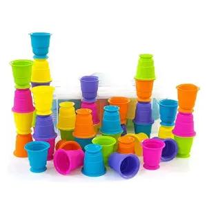 펫브레인토이 실리콘 플레이컵세트 (42PCS)