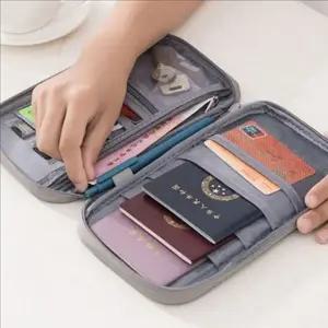 다기능 여권 지갑 트래블 여행용 지갑 파우치 슬림 방수 가족