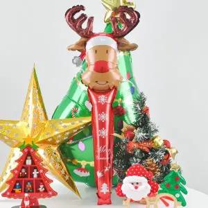 [오너클랜]크리스마스장식스틱(루돌프) 파티용품 장식 소품 데코