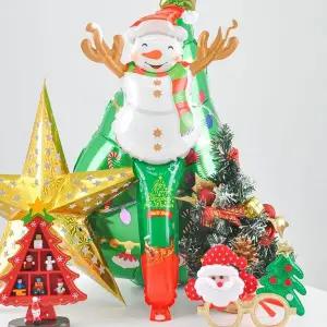 [오너클랜]크리스마스장식스틱(눈사람) 파티용품 장식 소품 데코