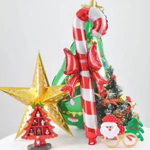 [오너클랜]크리스마스장식스틱(캔디지팡이) 파티용품 장식 소품