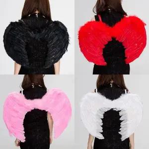 [오너클랜]고급 깃털 천사 날개 대 크리스마스 공주 연극 축제