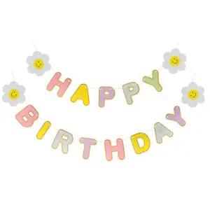 [오너클랜]마카롱생일파티가랜드 데이지플라워 기념일 돌잔치