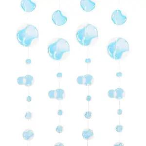 [오너클랜]물방울 모형 파티 가랜드 아쿠아 생일 배너 장식 소품