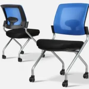 이동식 의자 등받이 바퀴 회의실 사무실 낮은 스툴